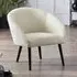 Acelynn Boucle Accent Chair - Ivory
