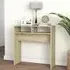 Acosta Console Table with 2 Shelves - Sonoma Oak