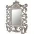 Actora Fleur De Lis Wall Mirror - Antique Grey