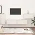 Addax Wall-Mounted Entertainment Unit - White, Pinewood
