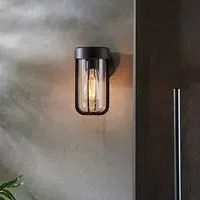 Adel Outdoor Wall Light - Bronze, Glass