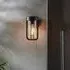Adel Outdoor Wall Light - Bronze, Glass