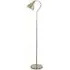 Adjustable Metal Head Floor Lamp - Chrome, Antique Brass