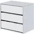 Adonia 3-Drawer Chest - White