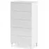 Adonia 5-Drawer Chest - White