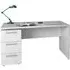 Adonia Laptop Desk with 3 Drawers - White, MDF