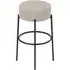 Adrian Counter Stool - Buff, Boucle Fabric