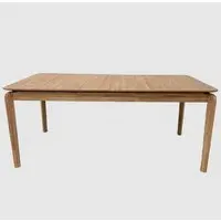 Adrian Rectangular Extending Dining Table - Natural