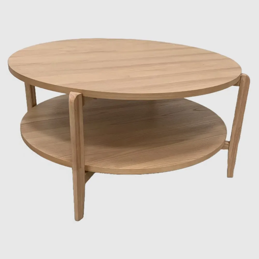Adrian Round Coffee Table - Natural