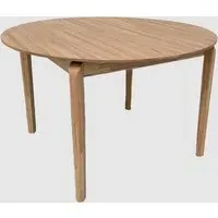 Adrian Round Extending Dining Table - Natural