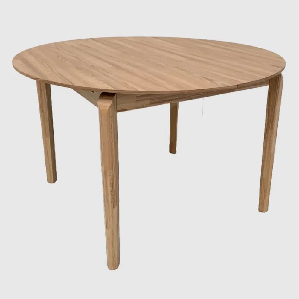 Adrian Round Extending Dining Table - Natural