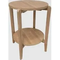 Adrian Round Side Table - Natural