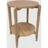 Adrian Round Side Table - Natural