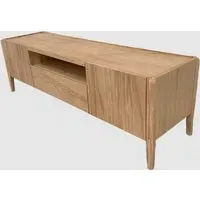 Adrian TV Stand with 2 Doors and 1 Drawer - Natural