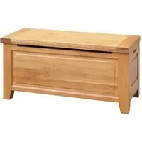 Adriel Blanket Box - Light Oak