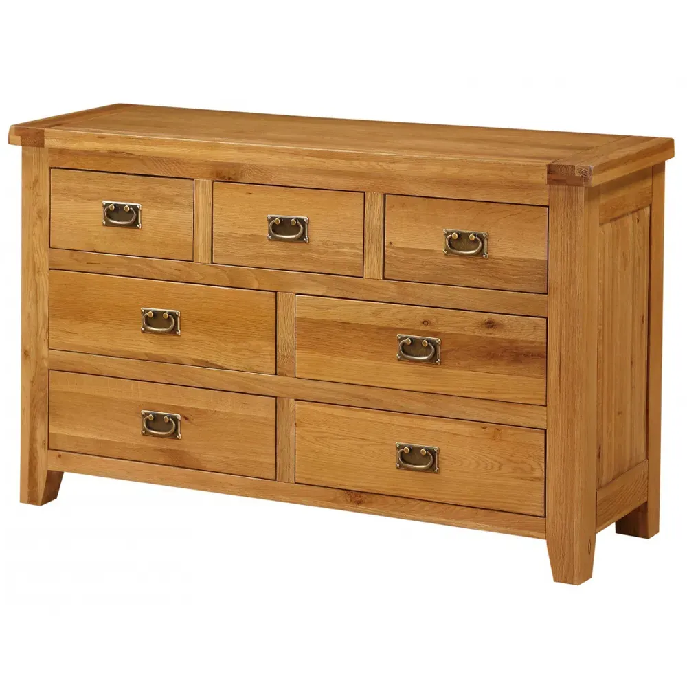 Adriel Chest of 7 Drawers - Light Oak