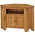 Adriel Corner TV Stand - Light Oak