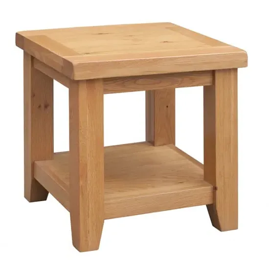 Adriel Lamp Table - Light Oak, MDF product