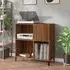 Aero Shelving Unit with Storage - Brown Oak, Engineered Wood