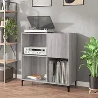 Aero Shelving Unit with Storage - Grey, Engineered Wood