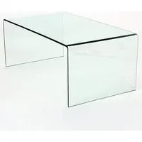 Afya Glass Coffee Table - Clear