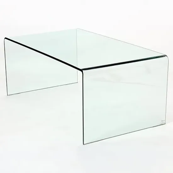 Afya Glass Coffee Table - Clear image