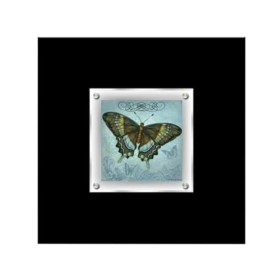 Agatiyo Decorative Butterfly 1 Wall Art Frame - Multicolor image