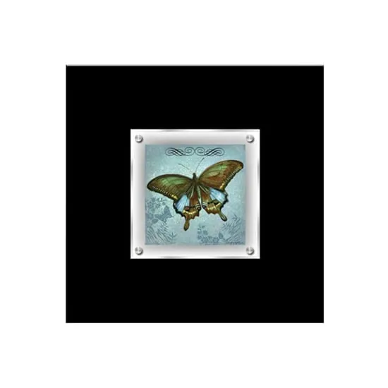 Agatiyo Decorative Butterfly 2 Wall Art Frame - Multicolor