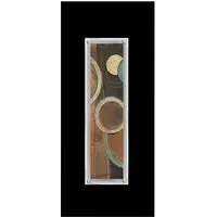 Agatiyo Disc 2 Wall Art Frame - Multicolor