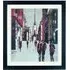 Agatiyo Framed Drawing City Wall Art - Multi Coloured