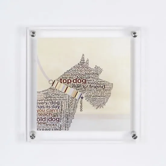 Agatiyo Scottie Wall Art Frame - Multicolor