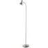 Agen Task Floor Lamp - Satin Nickel, Metal