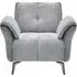 Agios 1-Seater Sofa - Grey, Fabric