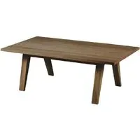 Agnano Rectangular Coffee Table - Smoked Oak