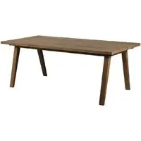 Agnano Rectangular Dining Table - Smoked Oak