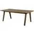 Agnano Rectangular Dining Table - Smoked Oak