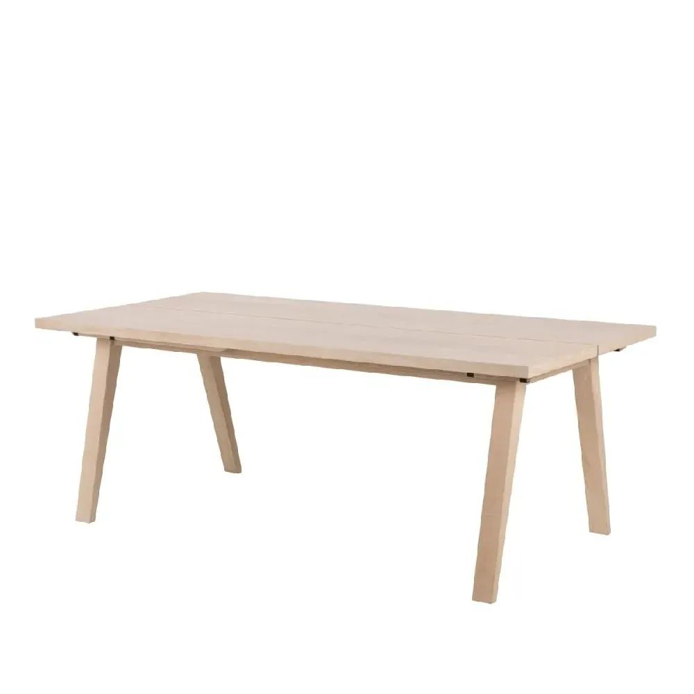 Agnano Rectangular Dining Table - White Oak