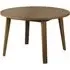 Agnano Round Dining Table - Smoked Oak