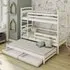 Aiken Bunk Bed - White, Wood