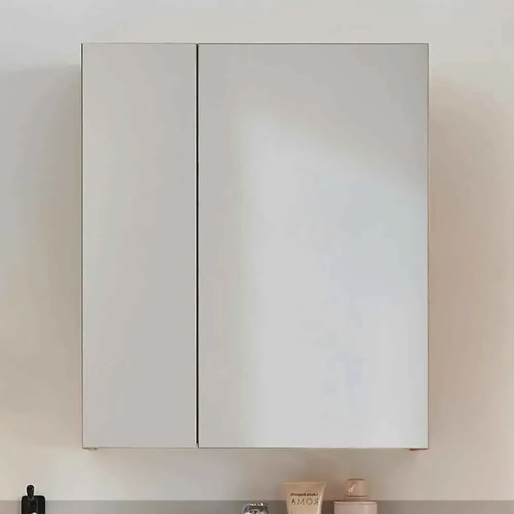 Airdrie Wall-Mounted Mirrored Cabinet - Artisan Oak product