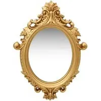 Airlia Castle Style Wall Mirror - Gold