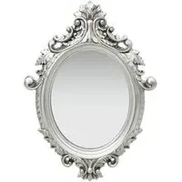 Airlia Castle Style Wall Mirror - Silver