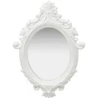 Airlia Castle Style Wall Mirror - White