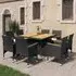 Ajax 9 Piece Garden Dining Set - Poly Rattan