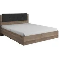 Akron King Size Bed Frame - Grande Oak