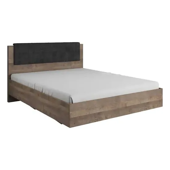 Akron King Size Bed Frame - Grande Oak
