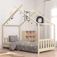 Alameda Single Daybed - Brown, Pine Wood