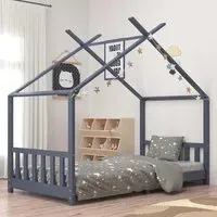 Alameda Single Daybed - Grey, Pine Wood