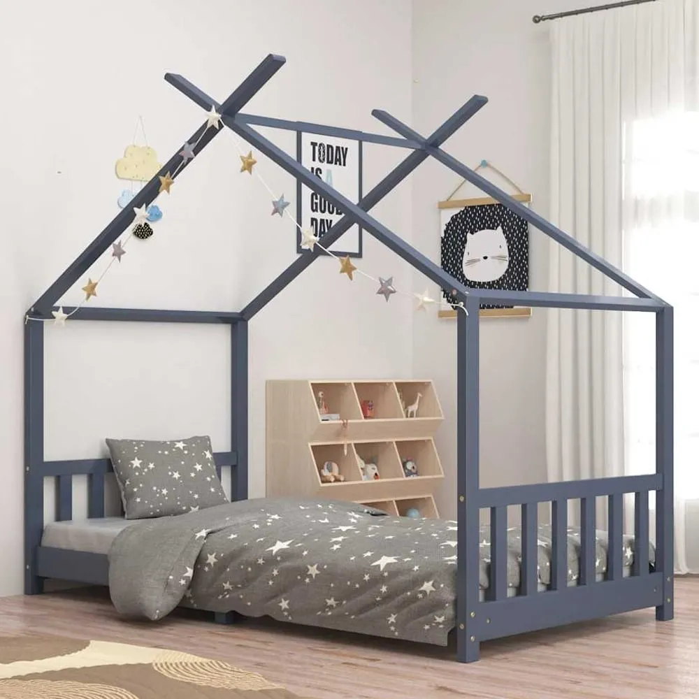 Alameda Single Daybed - Grey, Pine Wood