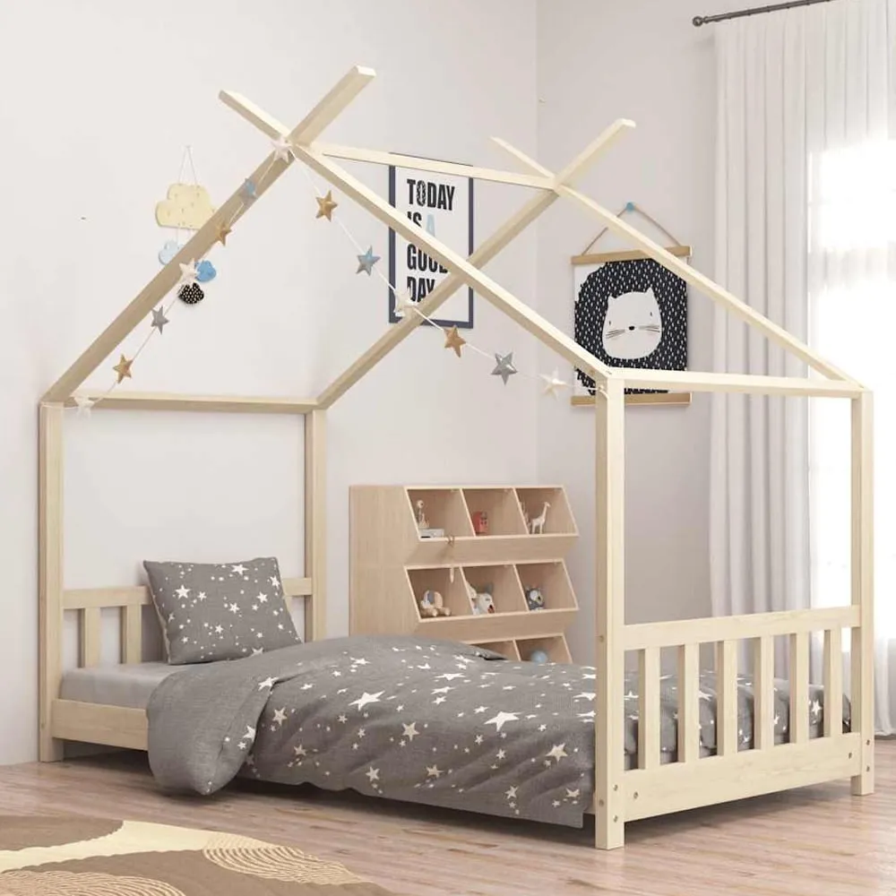 Alameda Wooden Daybed - Brown, Pine image